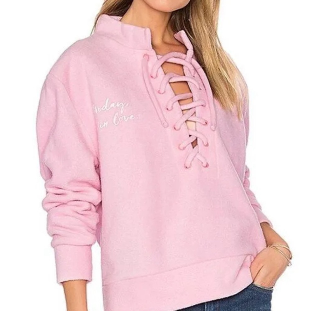 Revolve Daydream Nation Friday I’m in Love Top in Cotton Candy New with Tags